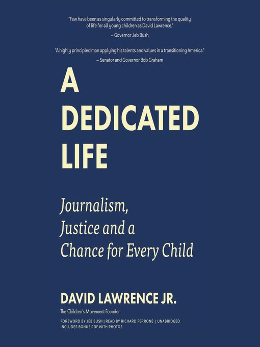 Title details for A Dedicated Life by David Lawrence - Available